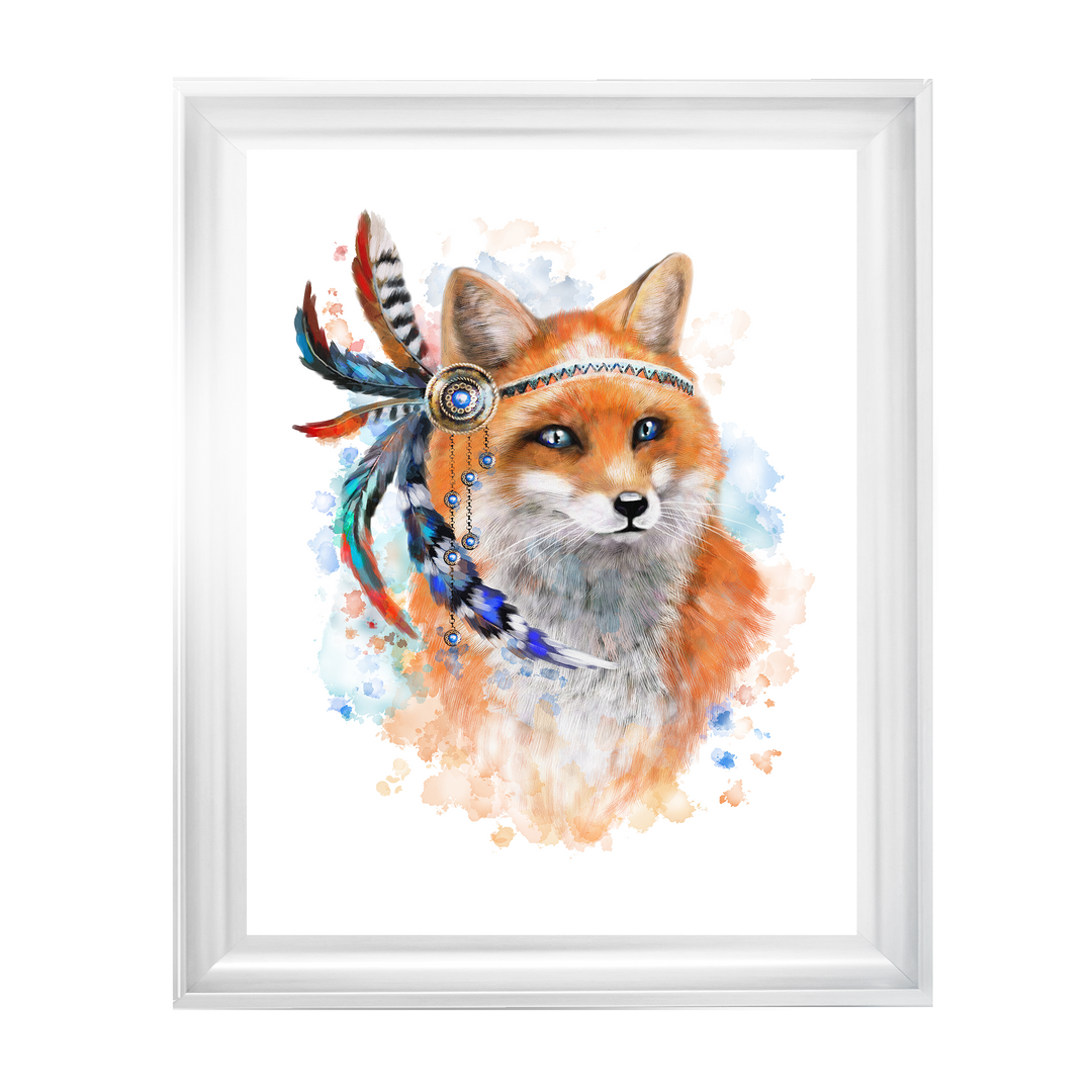 Tribal Fox Sketch |