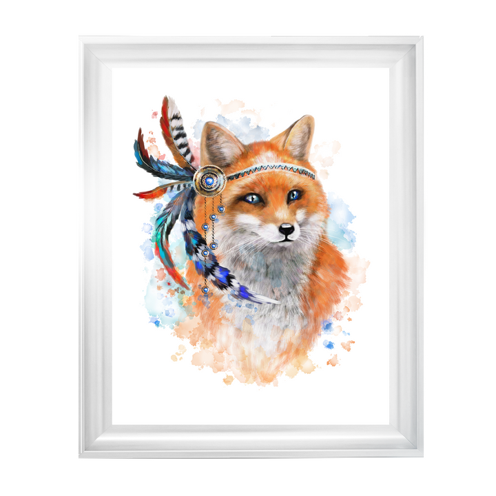 Tribal Fox Sketch |