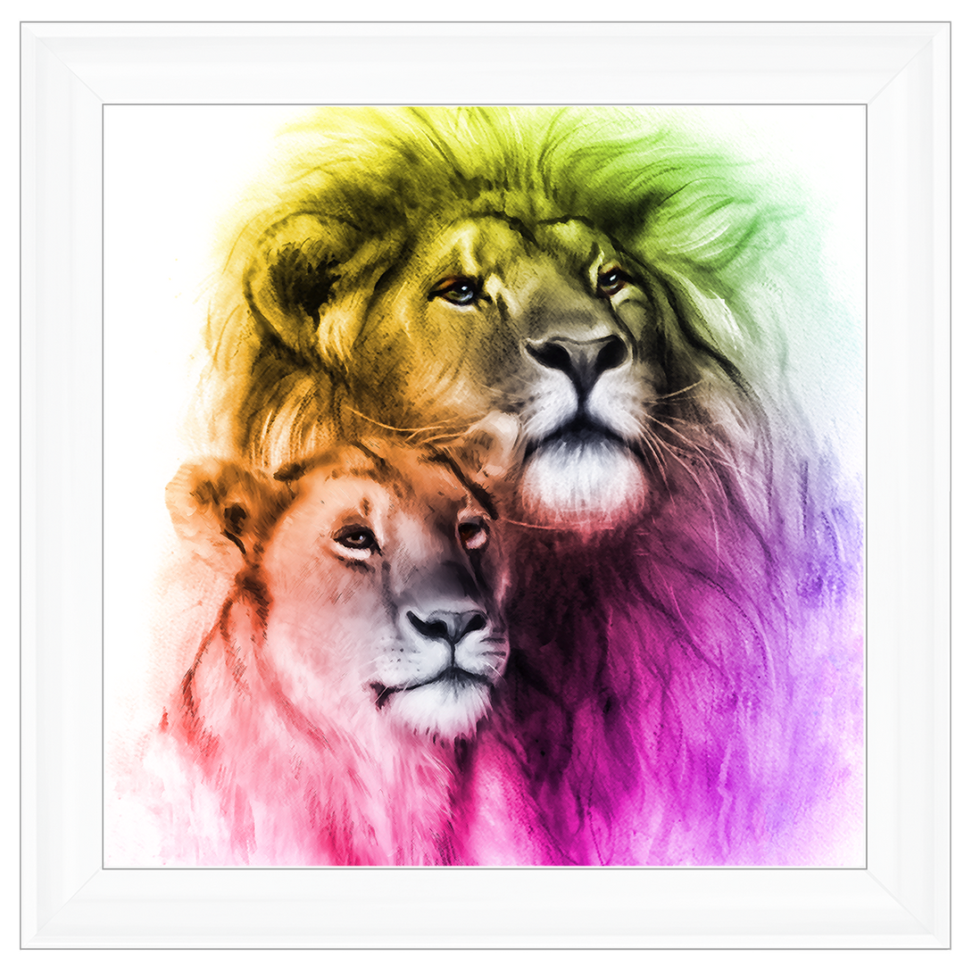AN431 Proud Lion Couple