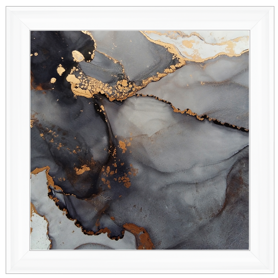 AB169 Black & Gold Marble ||