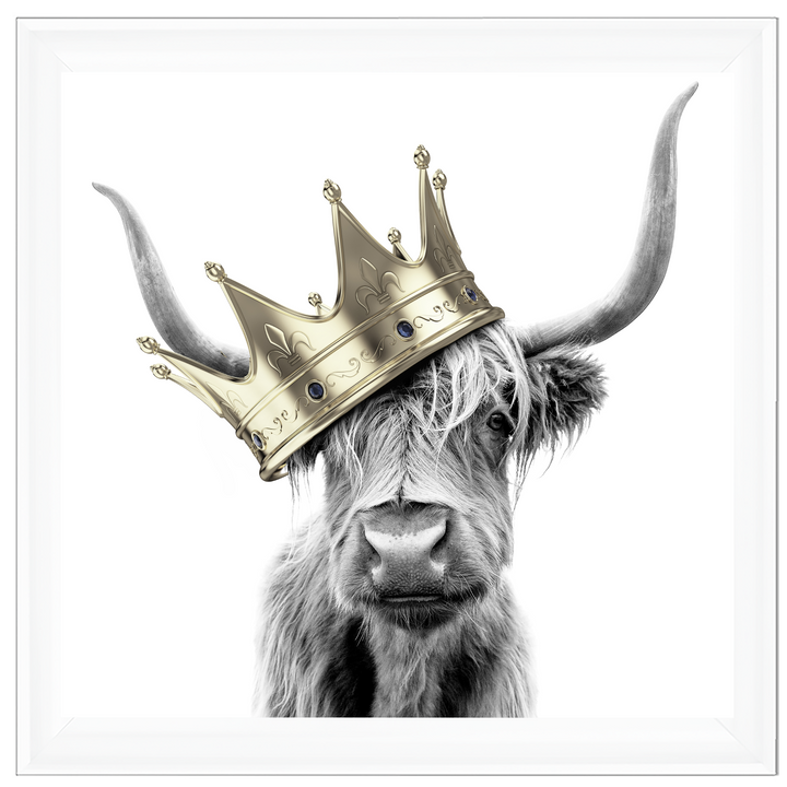 AN347 Crowned Cow Gold