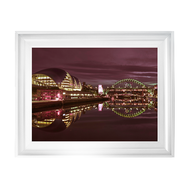 CY071 The Sage Gateshead and the Tyne bridge, Newcastle Upon Tyne II