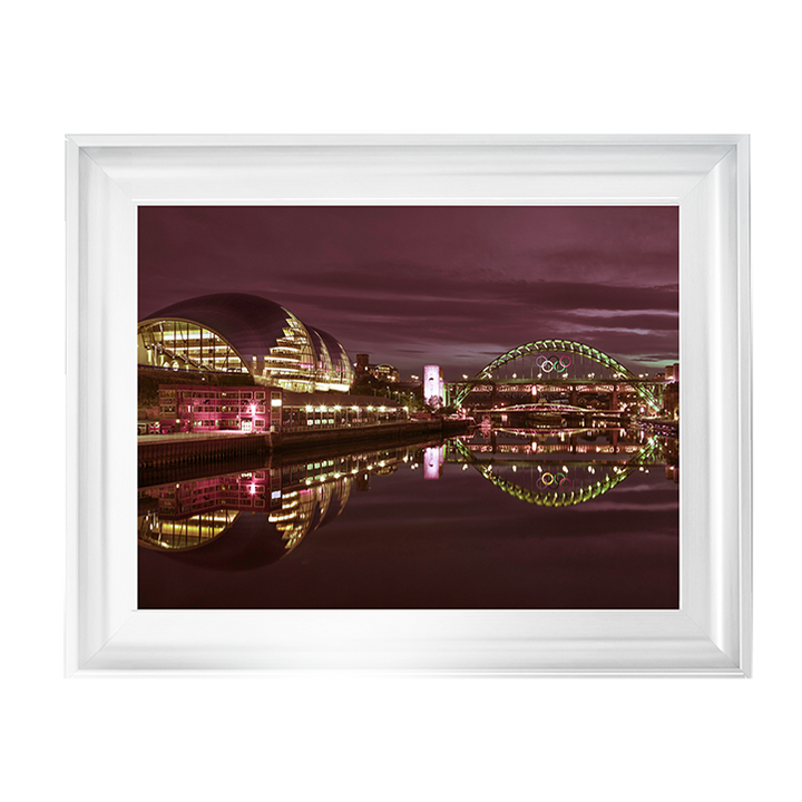 CY071 The Sage Gateshead and the Tyne bridge, Newcastle Upon Tyne II