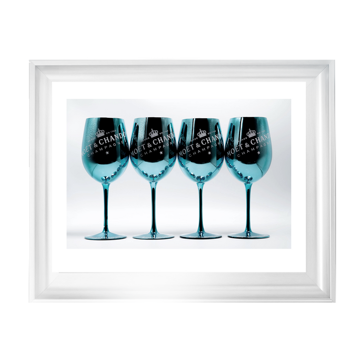 Moet Glasses - Sky Blue