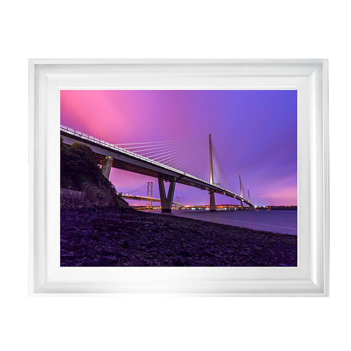 CY014 Queensferry Crossing in the evening