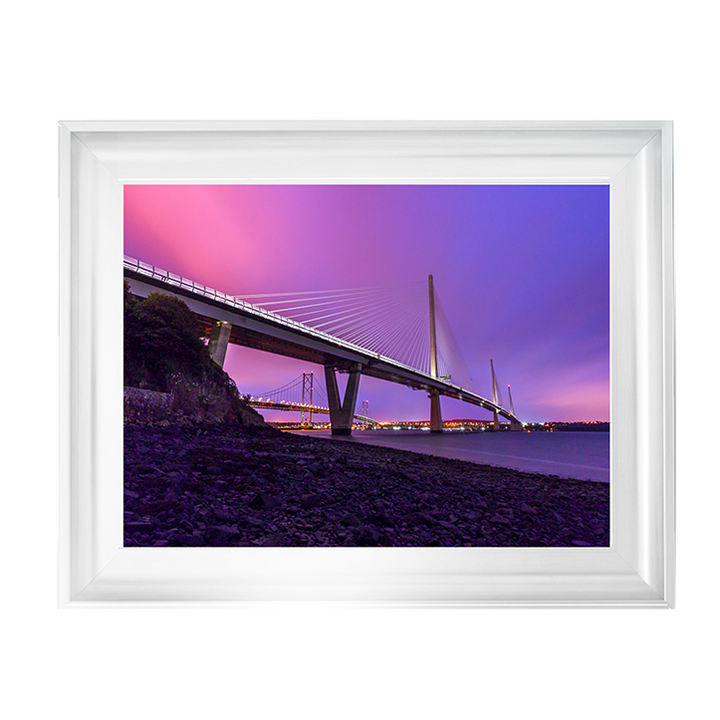 CY014 Queensferry Crossing in the evening