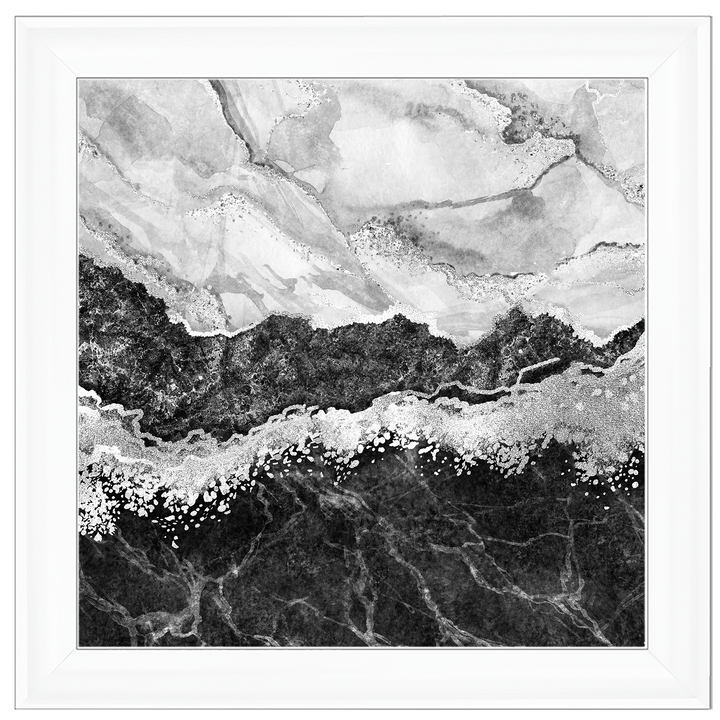 AB151 Abstract Black & Grey IV
