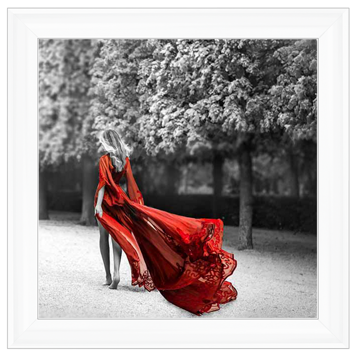 Red Elegant Walk