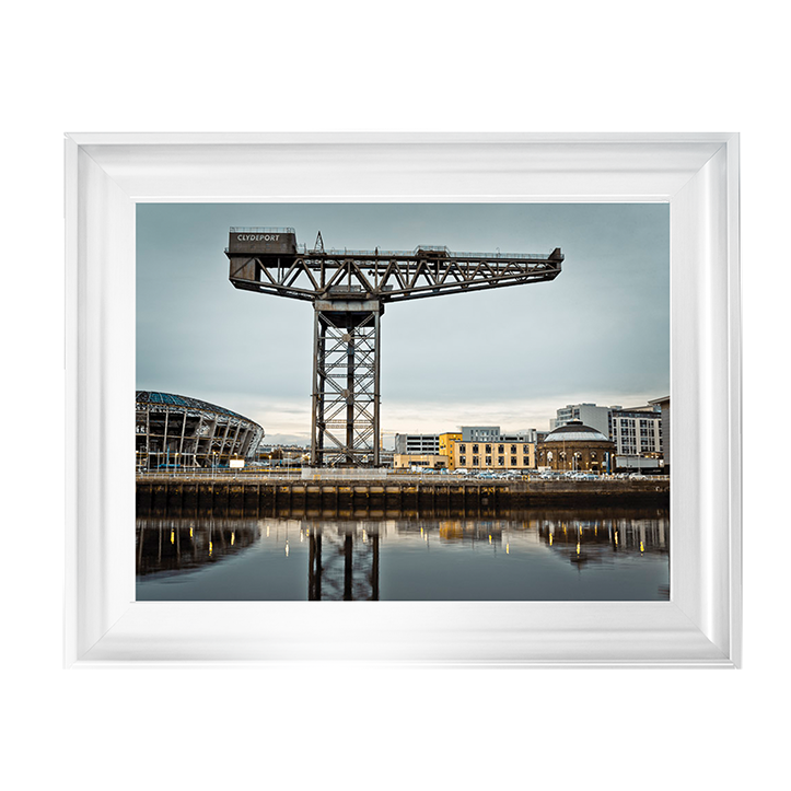 CY025 Finnieston crane on River Clyde