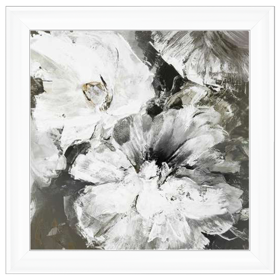 White and Grey Flowers