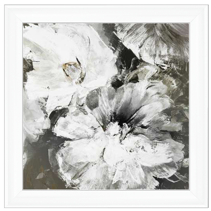 White and Grey Flowers