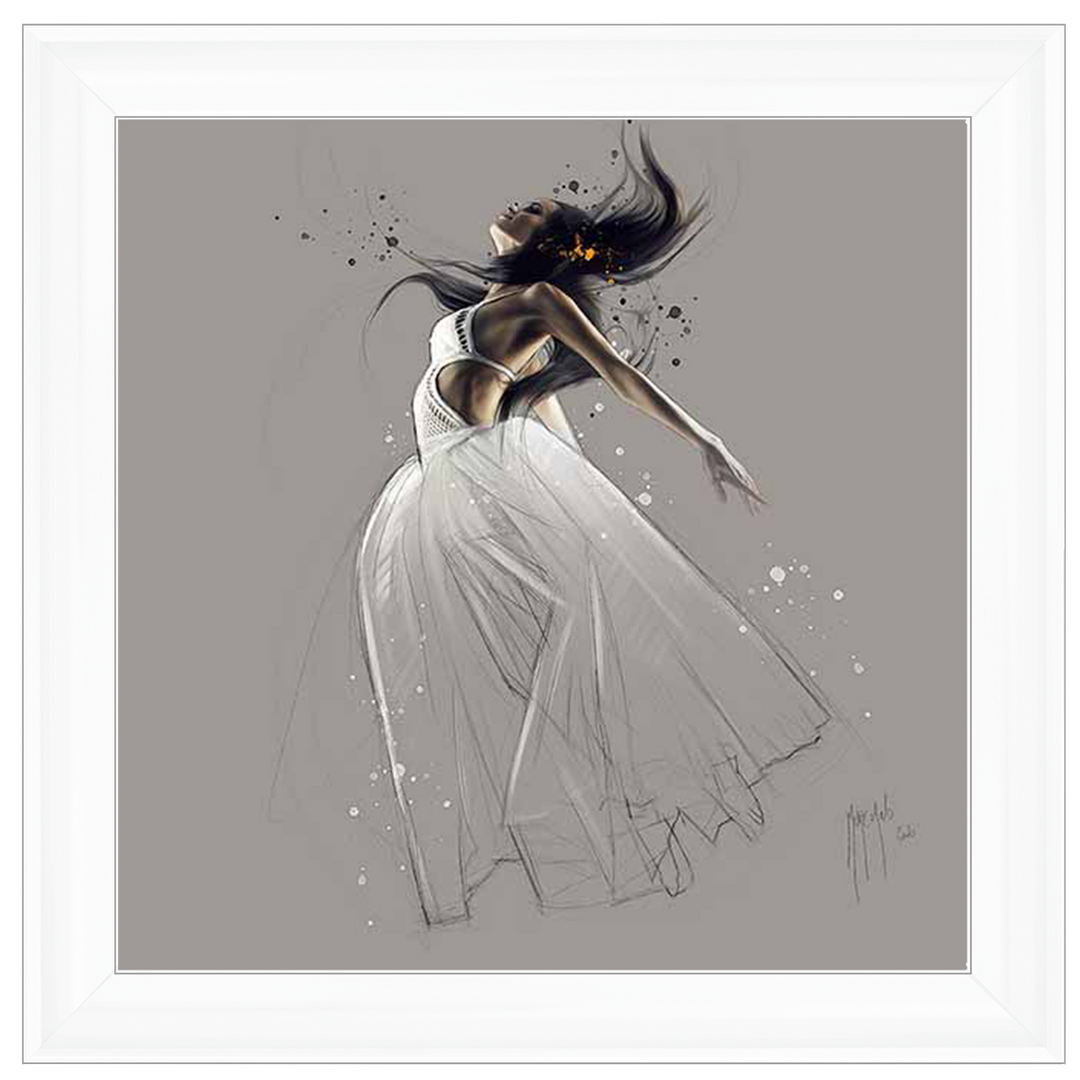 White Gown Sketch