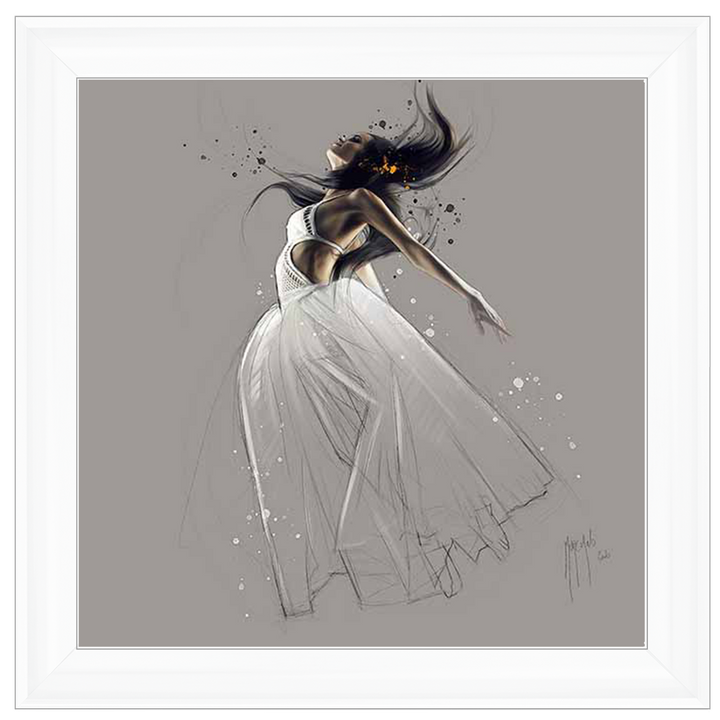 White Gown Sketch
