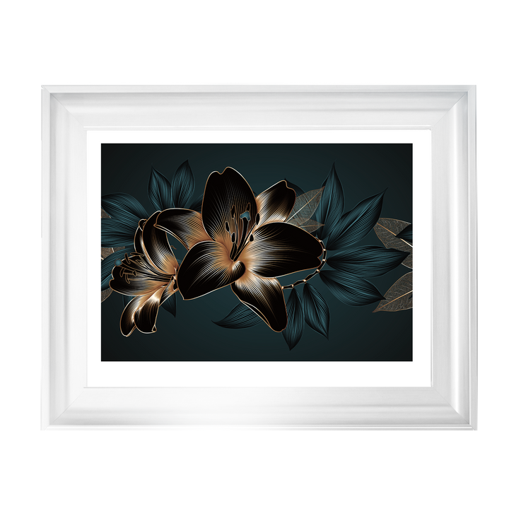 FL240 Black beauty flower II