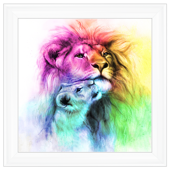 Proud Father Lion