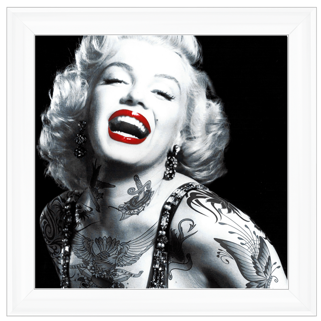 Tattooed Marilyn Monroe