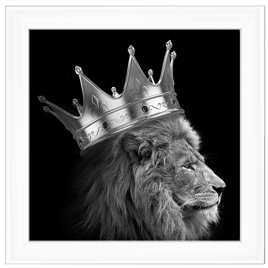 AN298 King Lion Silver