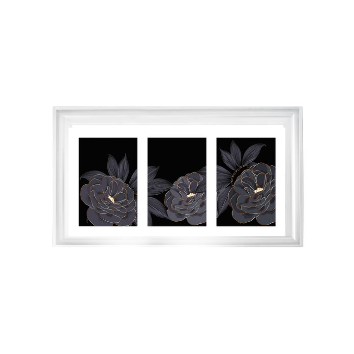 FL241 Black Beauty Flower I