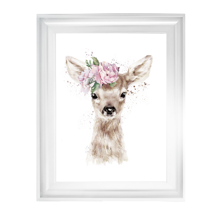 AN284 Floral Deer
