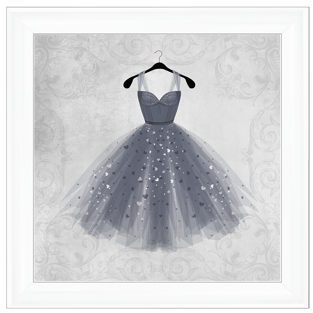 FS116 Black Dress Shimmer