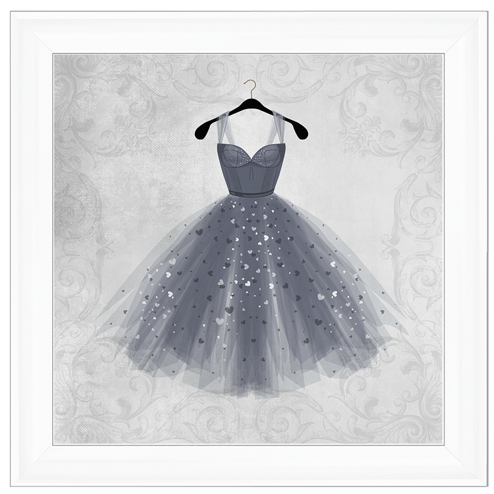 FS116 Black Dress Shimmer