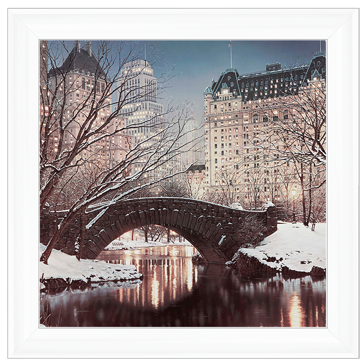 CY100 Gapstow Bridge in Winter, Central Park, New York