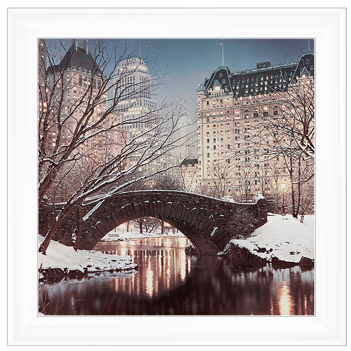 CY100 Gapstow Bridge in Winter, Central Park, New York