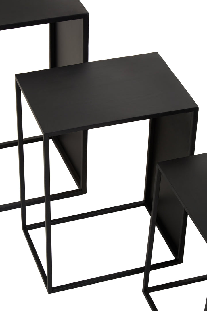 Avento Set of 3 Rectangular Nesting Tables