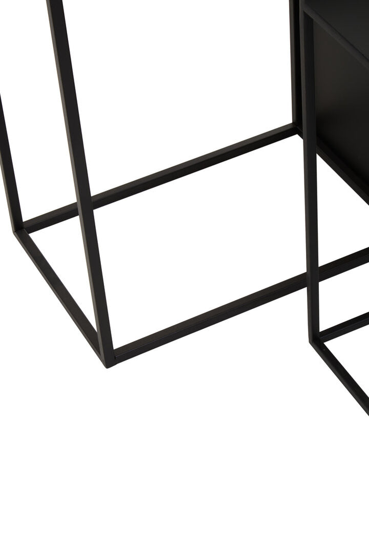 Banstead Set of Three Rectangular Nesting Tables – Contemporary Nesting Tables