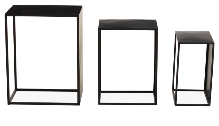 Avento Set of 3 Rectangular Nesting Tables