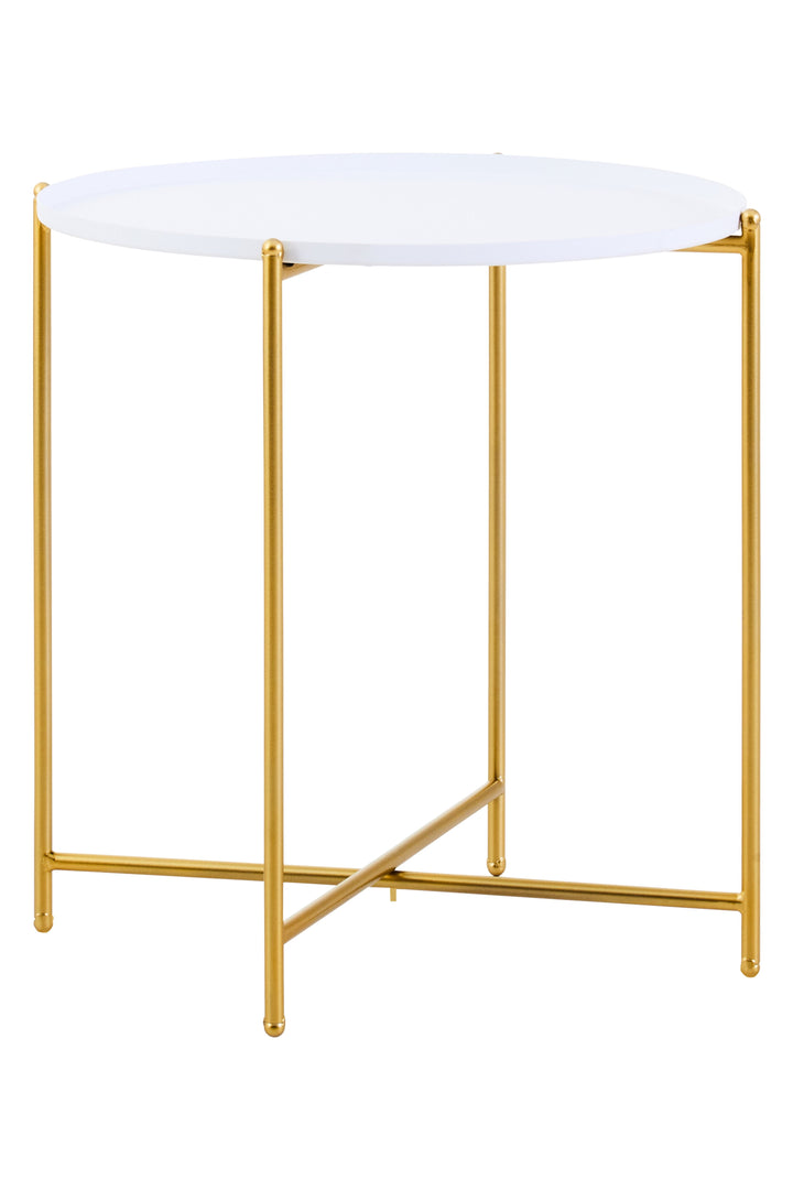 Trosa Side Table with White Top
