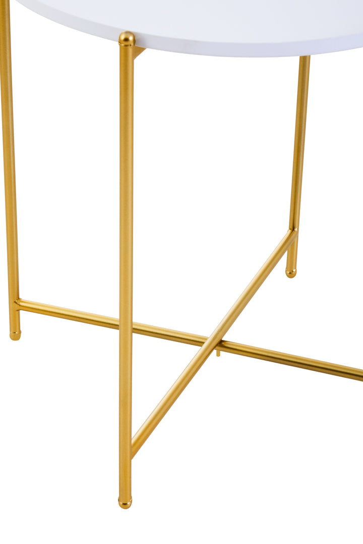 Trosa Side Table with White Top