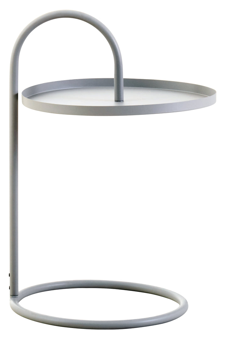 Trosa Hanging Top Side Table in Grey Finish