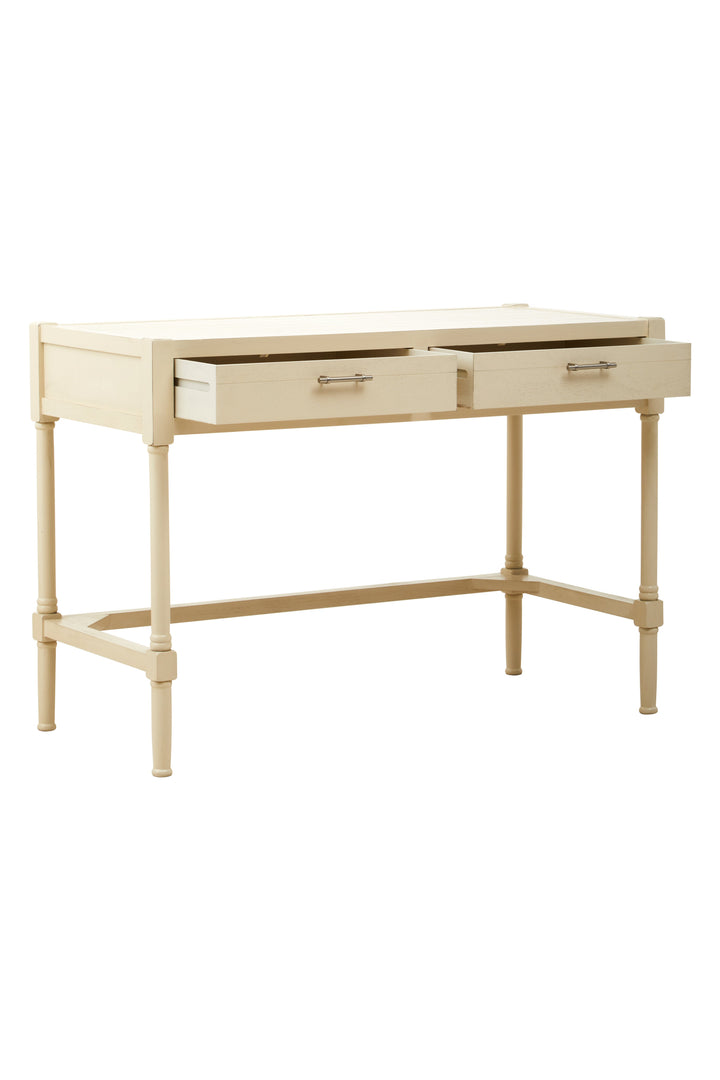 Heritage Antique Pearl 2-Drawer Desk
