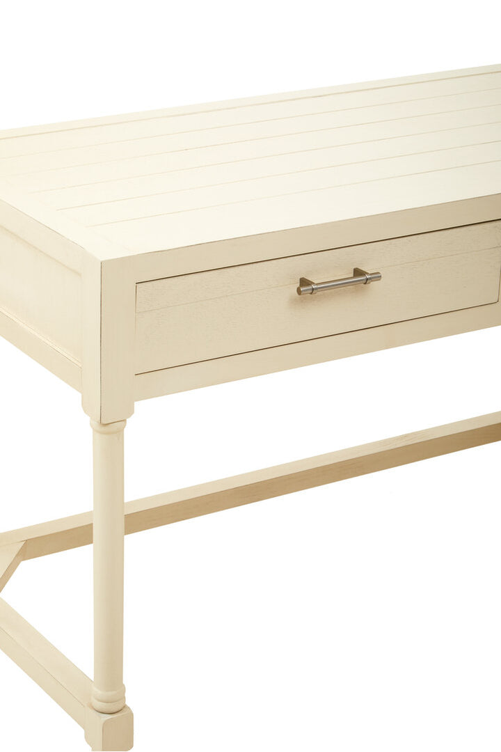 Ilmwood Antique Pearl 2-Drawer Desk