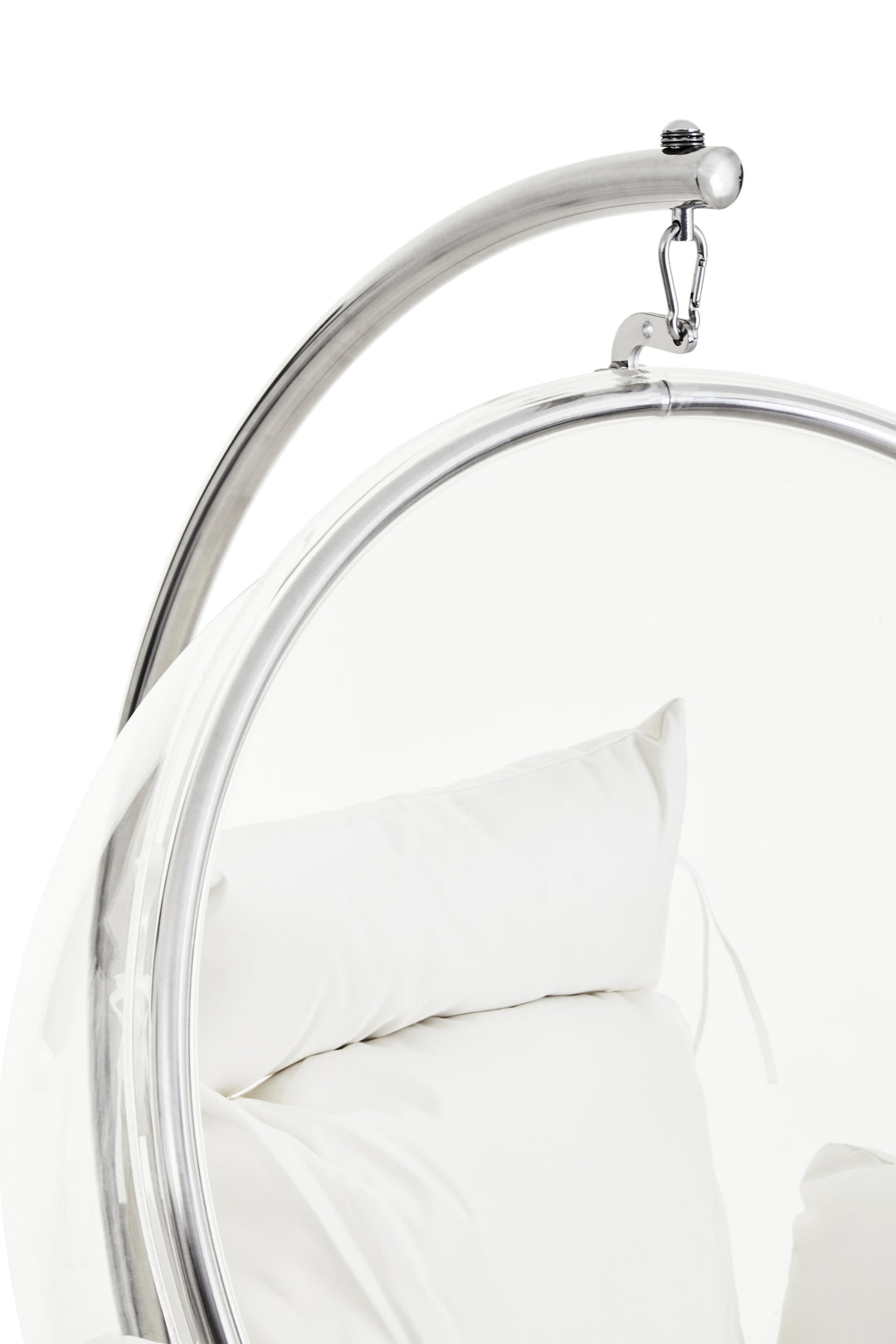 Goa Hanging Chair with Cream Cushions