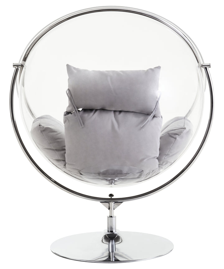 Goa Hanging Chair with Grey Cushions