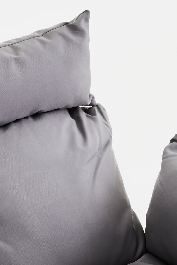 Goa Hanging Chair with Grey Cushions