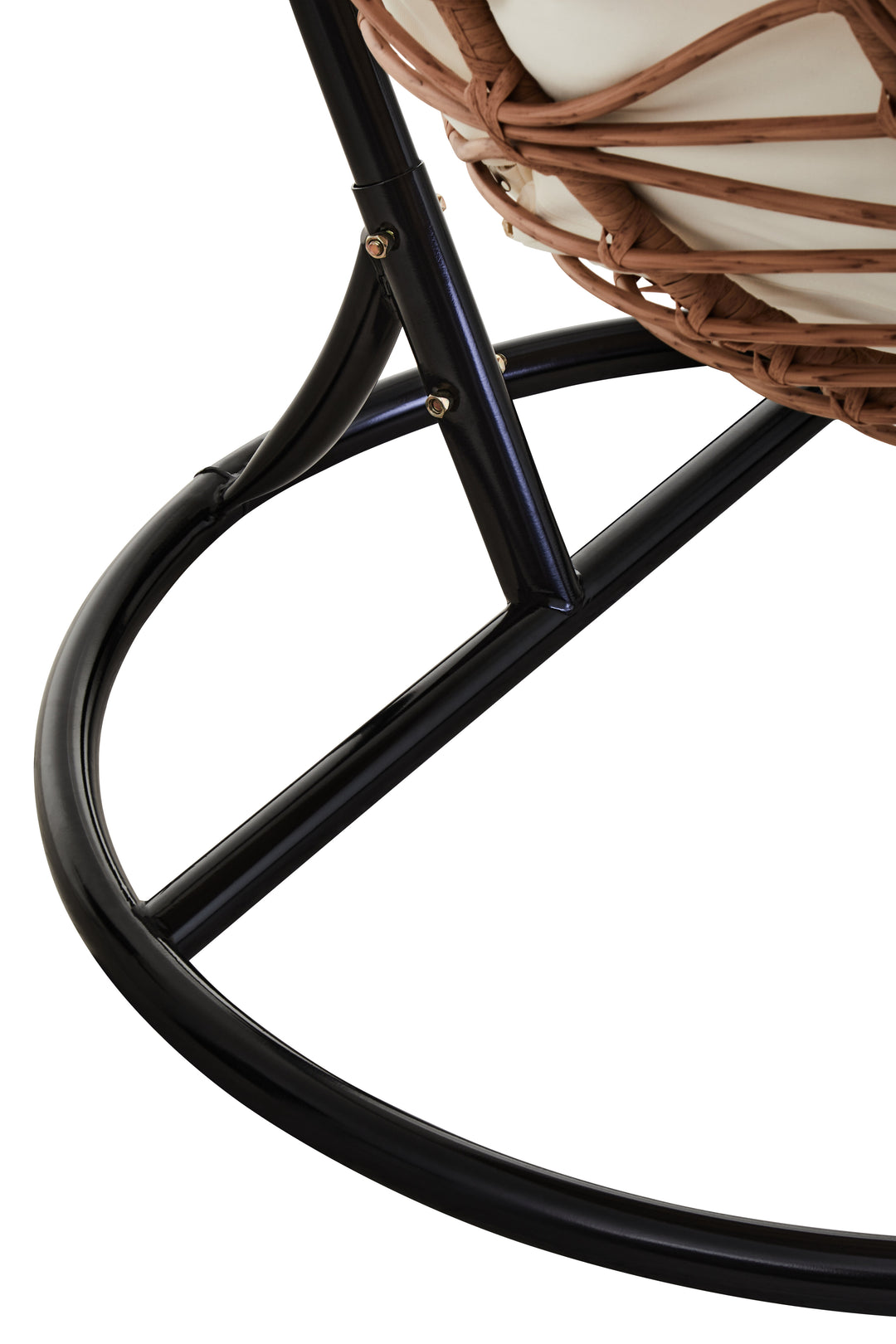 Goa Natural Rattan-Effect Hanging Chair