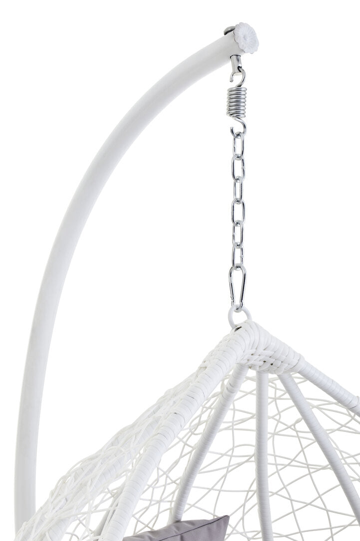 Reed White Hanging Chair