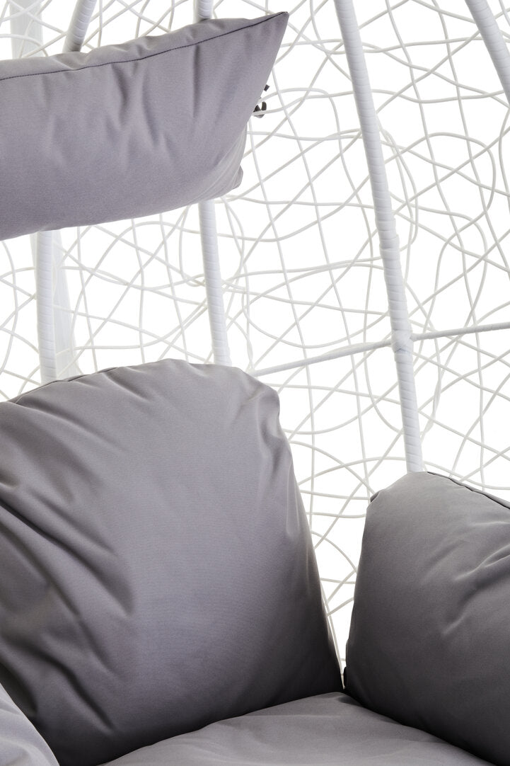 Reed White Hanging Chair