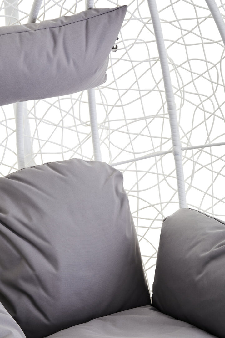 Reed White Hanging Chair