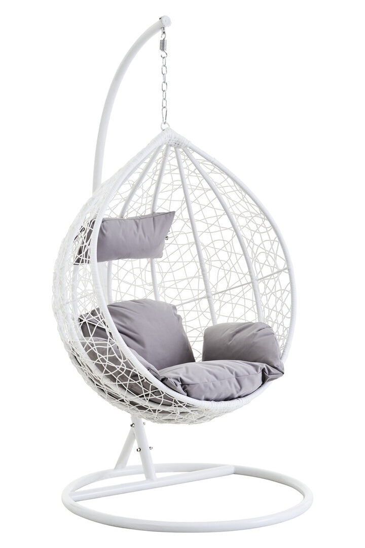 Reed White Hanging Chair