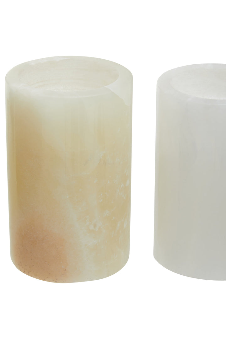 Three Of Onyx Valthera Holders Set Tealight