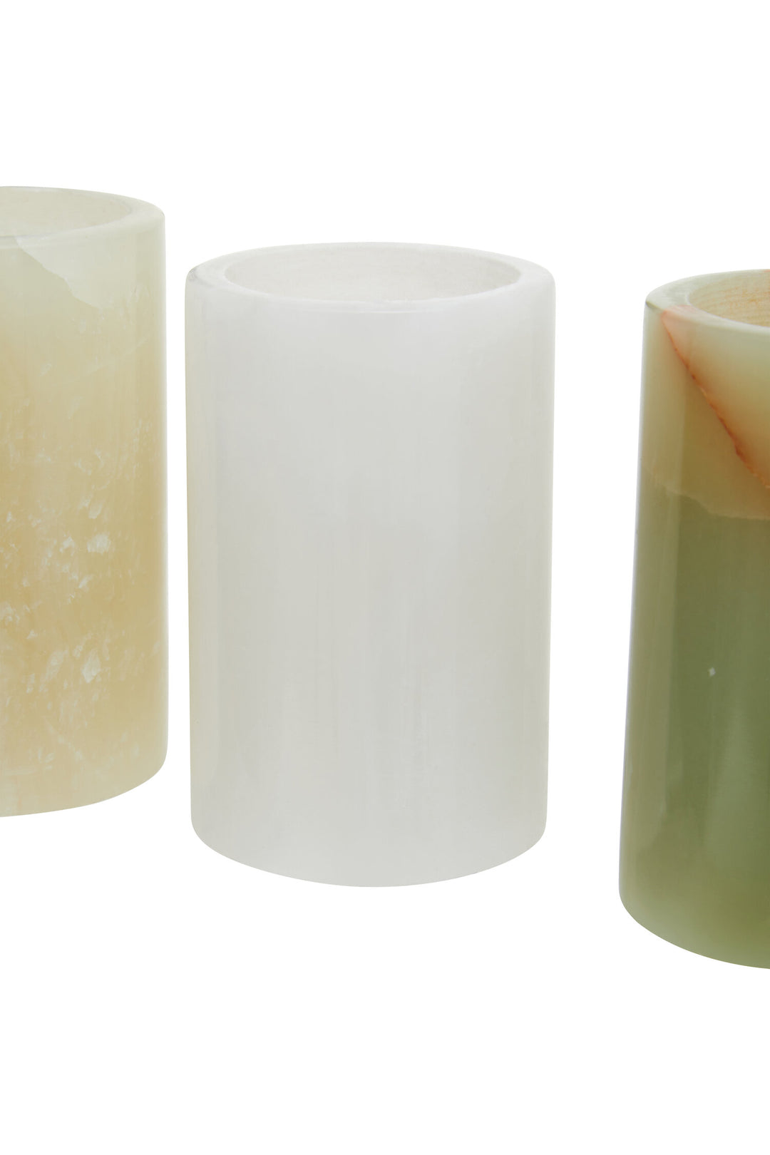 Three Of Onyx Valthera Holders Set Tealight