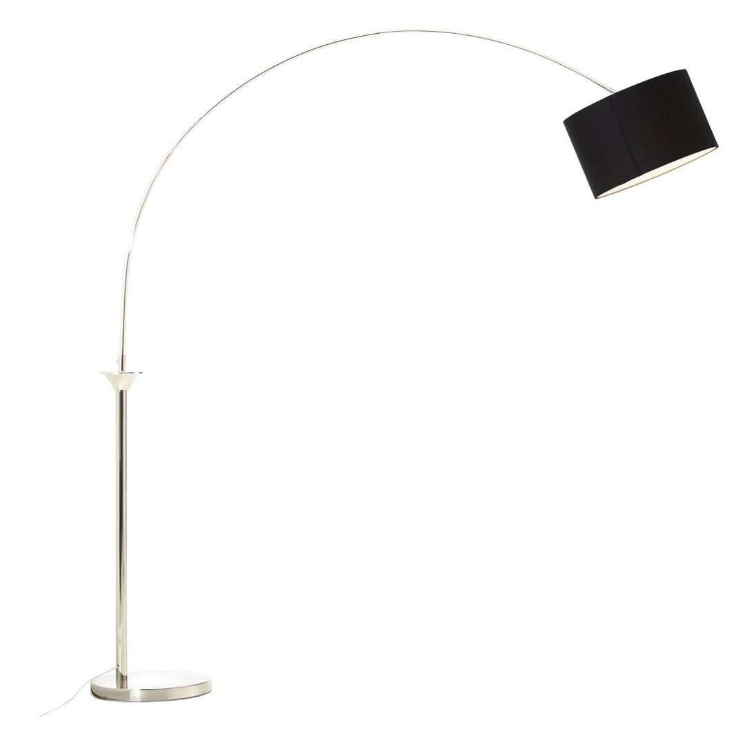 Dawn Floor Lamp – Satin Nickel Finish