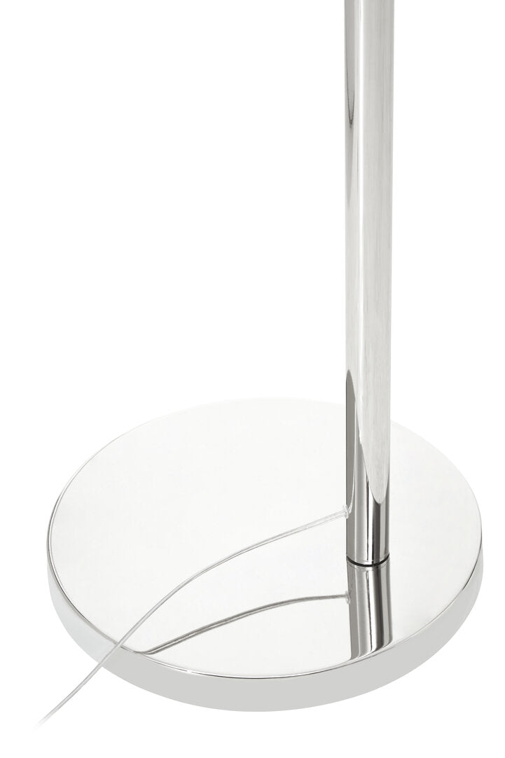 Dawn Floor Lamp – Satin Nickel Finish