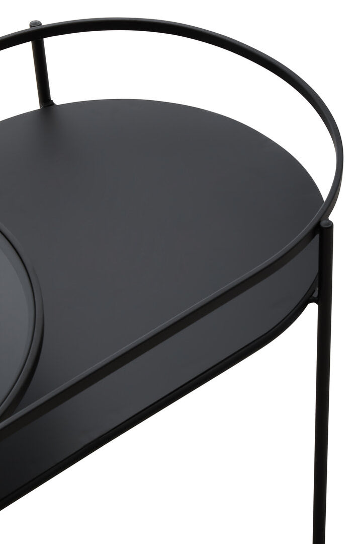 Whisper Contemporary Accent Table – Two Tiers