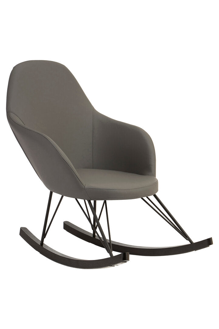 Darlisse Blue Velvet Chair