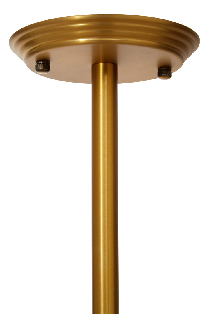 Orko Brass and Black Metal Pendant Light